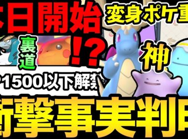 メタモン狙うならこれ！スポライ復活！？でもなんか違う？まさかの伝説裏ルートが判明！【 ポケモンGO 】【 GOバトルリーグ 】【 GBL 】【  】