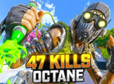 INSANE Octane 47 KILLS and 9K Damage Apex Legends