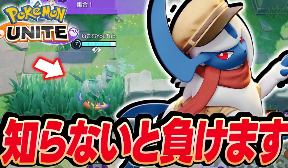 【アブソル】使い方を知らないと負けます【ポケモンユナイト 】