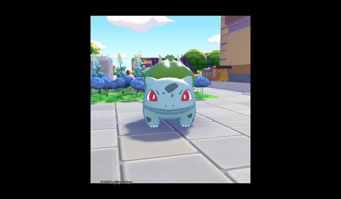 フシギダネ🎶Bulbasaur　 #pokopia #ぽこあポケモン #pokemon