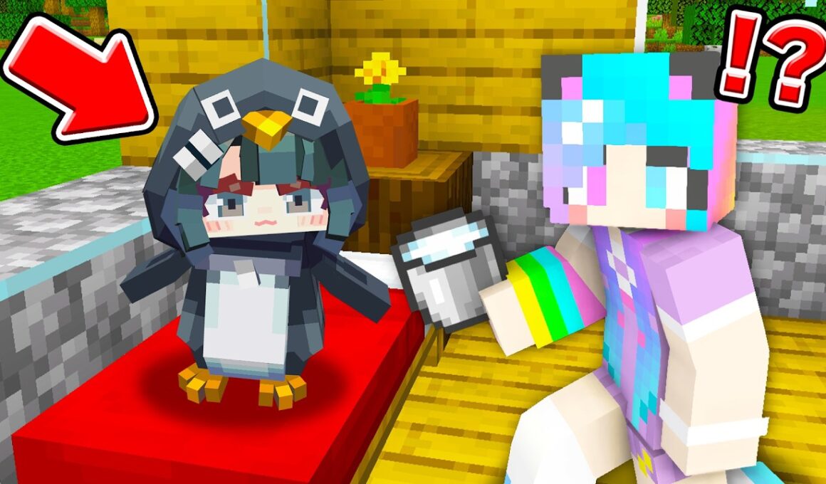 ググガガペンギンとして生きるマイクラの難易度が高すぎたｗ【まいくら・マインクラフト】