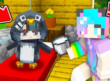 ググガガペンギンとして生きるマイクラの難易度が高すぎたｗ【まいくら・マインクラフト】