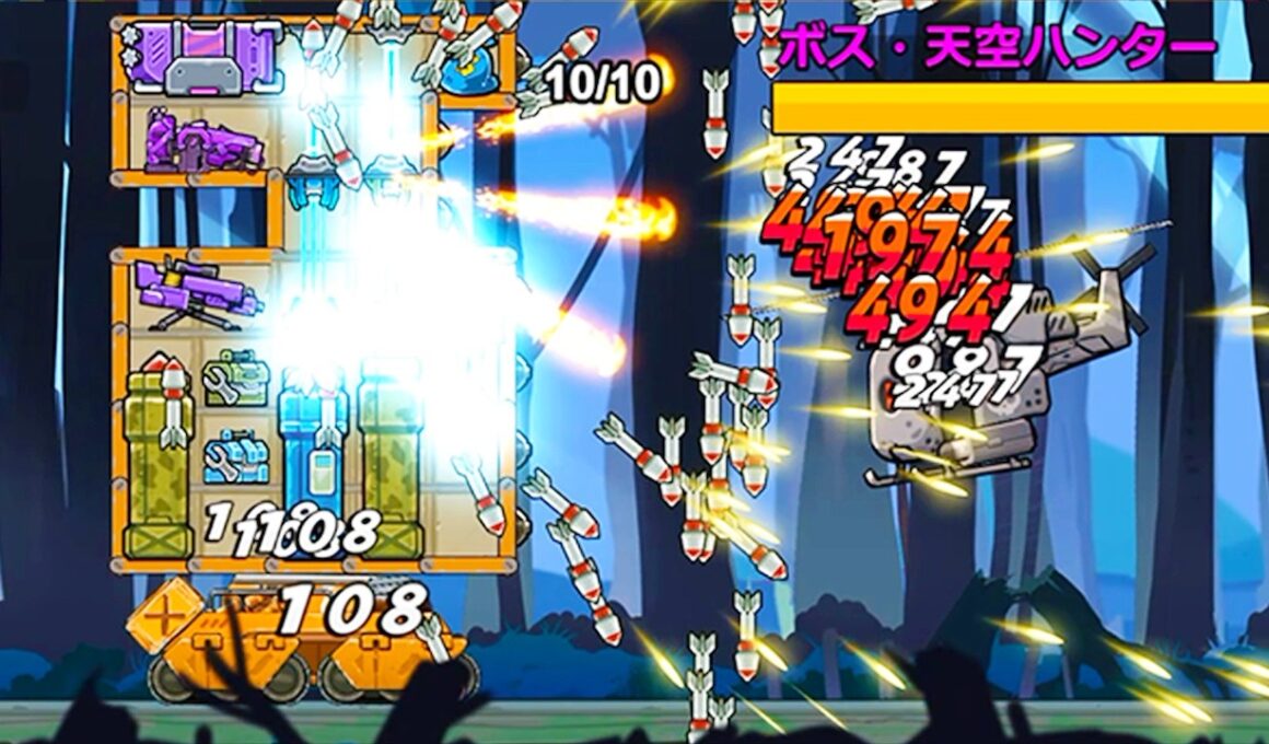 【サンダータンク：鉄の盾】インベントリ管理でロケランを何回も分裂させて神ビルドを作った戦略ゲーム