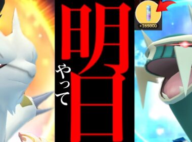 【今すぐに確認を⚠️】このあと必ずやって！？大量チャンスとガチるべき重要ポイントも・・。【ポケモンGO・シャドウディアルガ・レシラム・GOフェス結果報告・Pokémon GO】