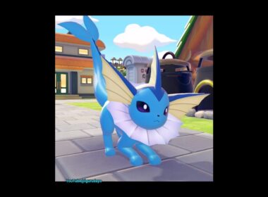 シャワーズ🎶Vaporeon life　#pokopia #ぽこあポケモン #pokemon