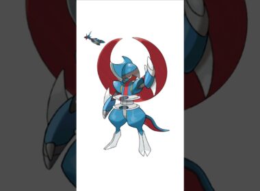 キリキザン＋メガボーマンダ。月斬戦士　#ポケモンフュージョン #新メガ進化 #色違いポケモン #伝説のポケモン #改造ポケモン