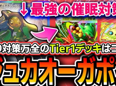 【ポケポケ】催眠対策Tier1最強デッキ！〝ジュカインオーガポン〟が全ププリンダークライを永遠の眠りに誘うので紹介します【進撃パラドックス/デッキ解説】