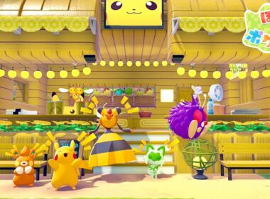 【ぽこあポケモン】パモとミツハニーとビークインのドリンクショップつくるぞ！パモ　　