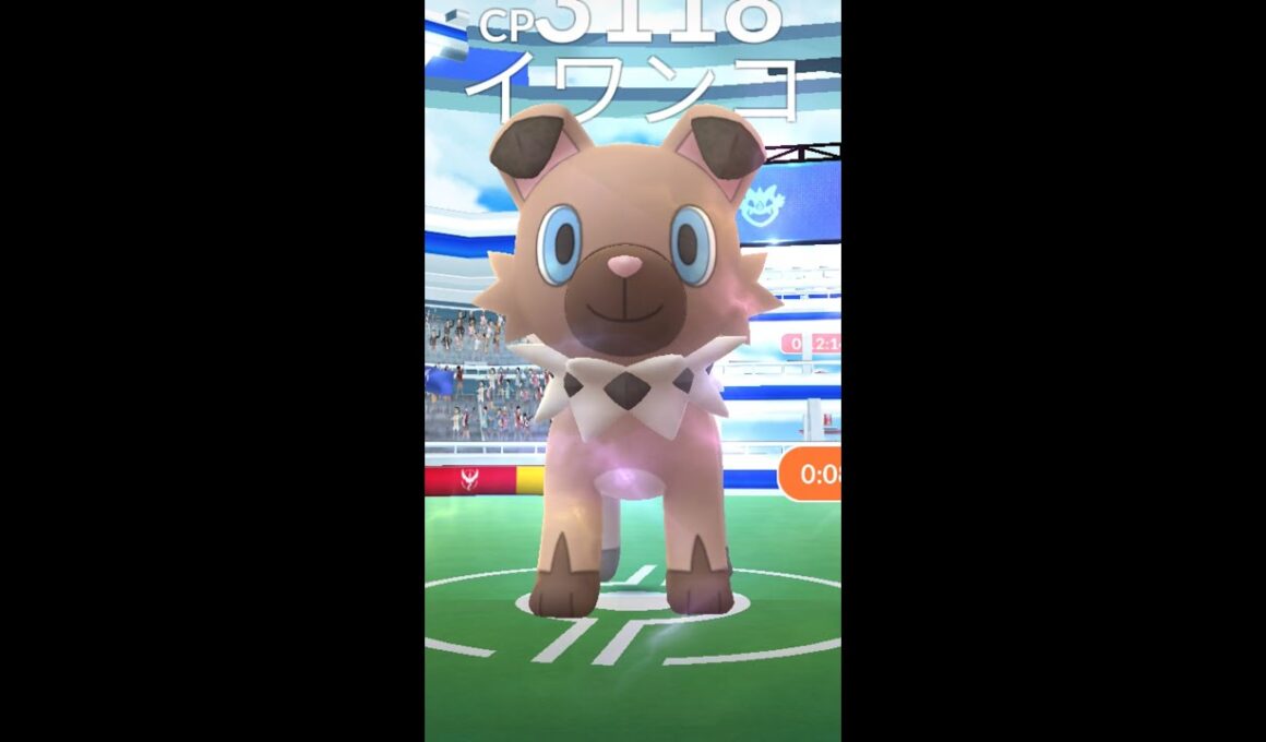 【Pokémon GO】めっちゃかわいい 色違いイワンコ【Shiny】