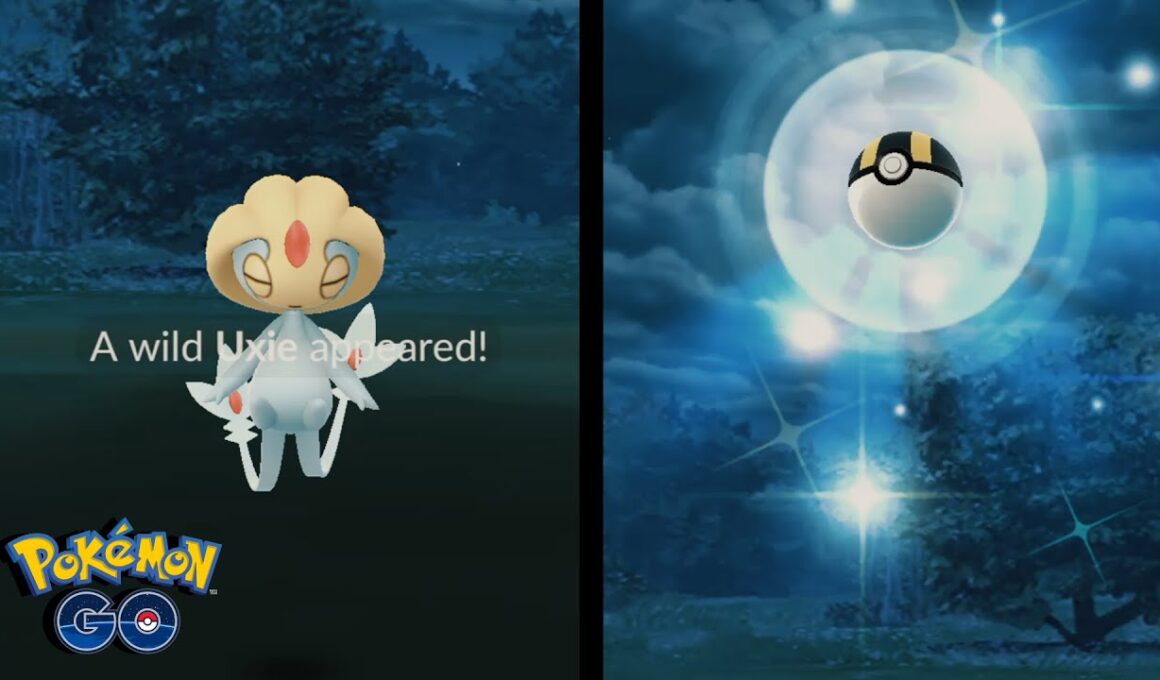 Catching Legendary Pokémon Uxie without Raiding in Pokémon Go | 【ポケモンGO】ユクシー | #MrZafior