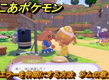 ぽこあポケモン　カポエラーを仲間にする方法　ジムの救急所　＃３５１　【ぽこポケ】