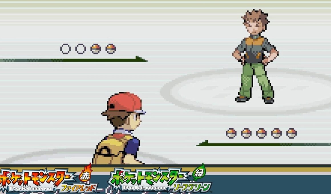 【ニビジム】ジムリーダー タケシ 攻略 ヒトカゲ選択バージョン【ポケモン ファイアレッド リーフグリーン】