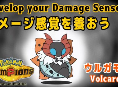 【ポケモンチャンピオンズ】ダメージ感覚を養おう！：ウルガモス編