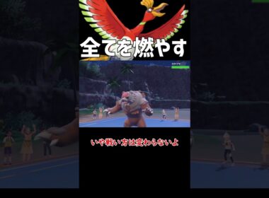 全てを燃やす ホウオウ