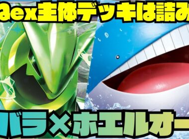 【ポケカデッキ紹介／対戦】特定のデッキには超強い!!イバラで育てるホエルオーexデッキ!!（アビスアイ環境）