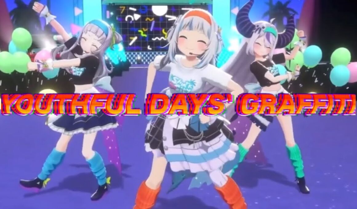 YOUTHFUL DAYS' GRAFFITI - 鼻そうめんP feat.初音ミク【ラプラスダークネス/紫咲シオン/がうるぐら/切り抜き】