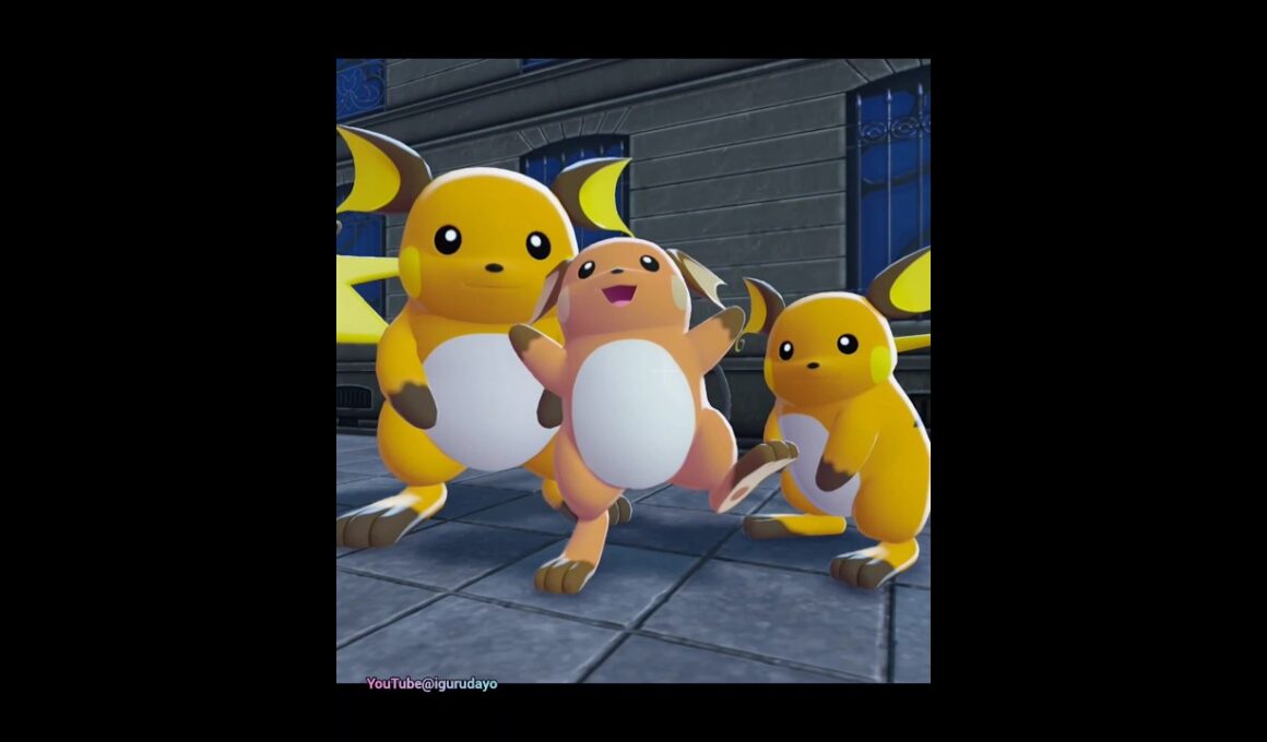 ピカチュウ達の色違い比較✨Pikachu shiny  #ポケモンza #pokemonlegendsza #pokemon