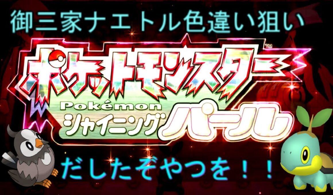 ポケモンBDSPナエトル色違い狙い