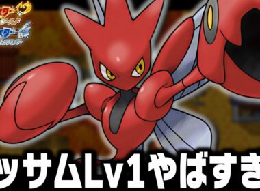 【重大告知】ハッサムLv1が最初のポケモンだったらジョウト地方殿堂入りまで無双できるのか【ハートゴールドソウルシルバー/HGSS】