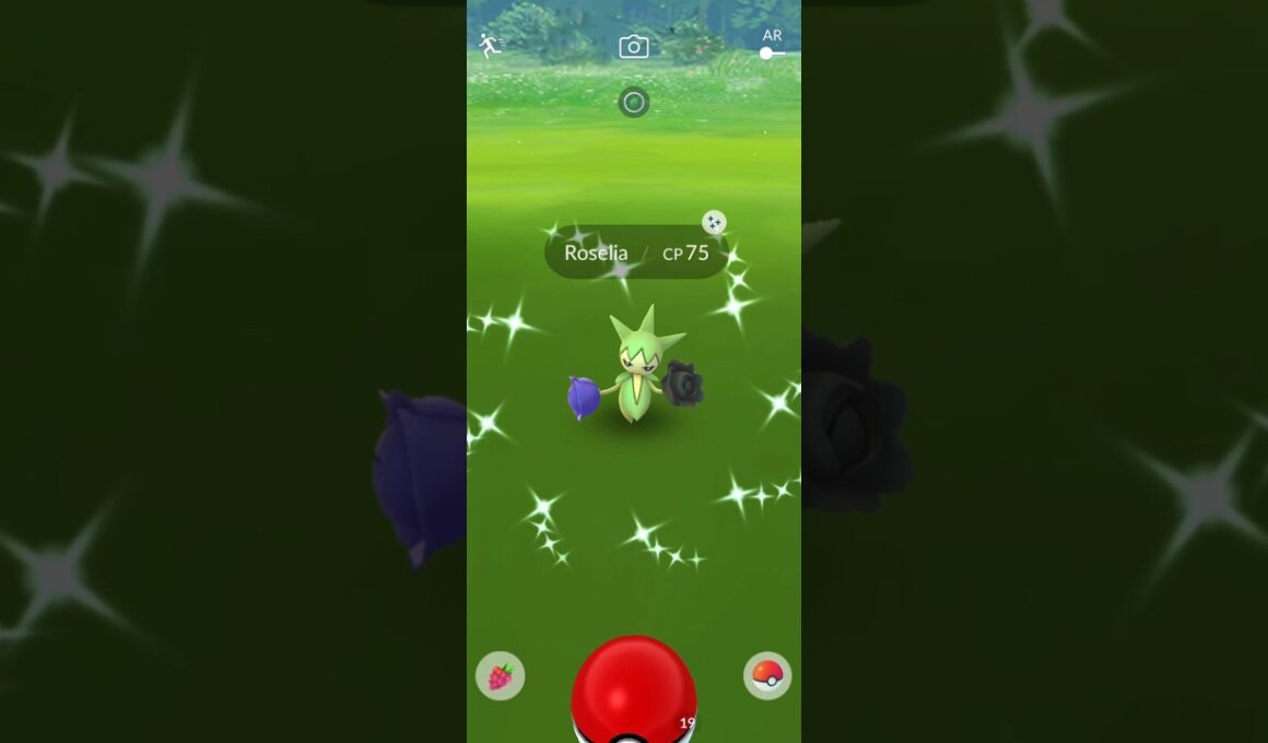 Getting Unlucky With ✨Shiny Roselia in #pokemongo