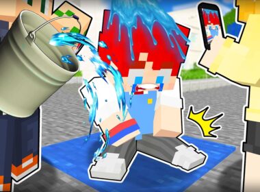 【ブチギレ💢】学校のいじめっ子にボコボコにされる？！怒りが爆発して復讐するマインクラフト😢💨【まいくら・Minecraft】よろずや🍭