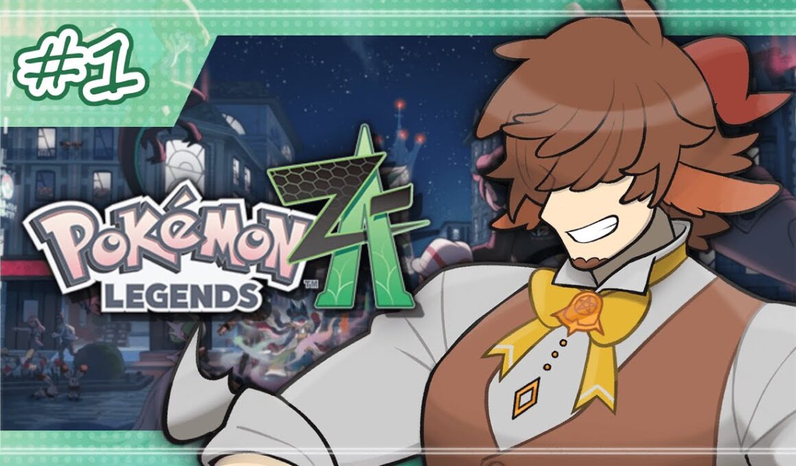 【 Pokémon LEGENDS Z-A 】#1 / いよいよミアレシティに遊びに!!シュシュプとバケッチャを仲間にしたいです!!【 #丑炉ノテオドア  】