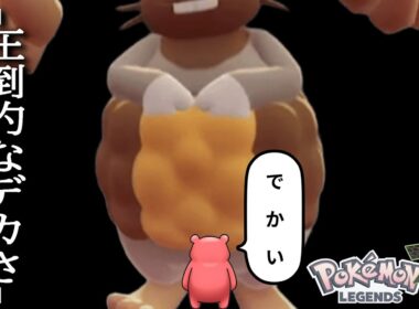 【ポケモンレジェンズza】親分ホルビーの登場にテンションがあがるあれっくす【あれっくす/arex】#ポケモンレジェンズza