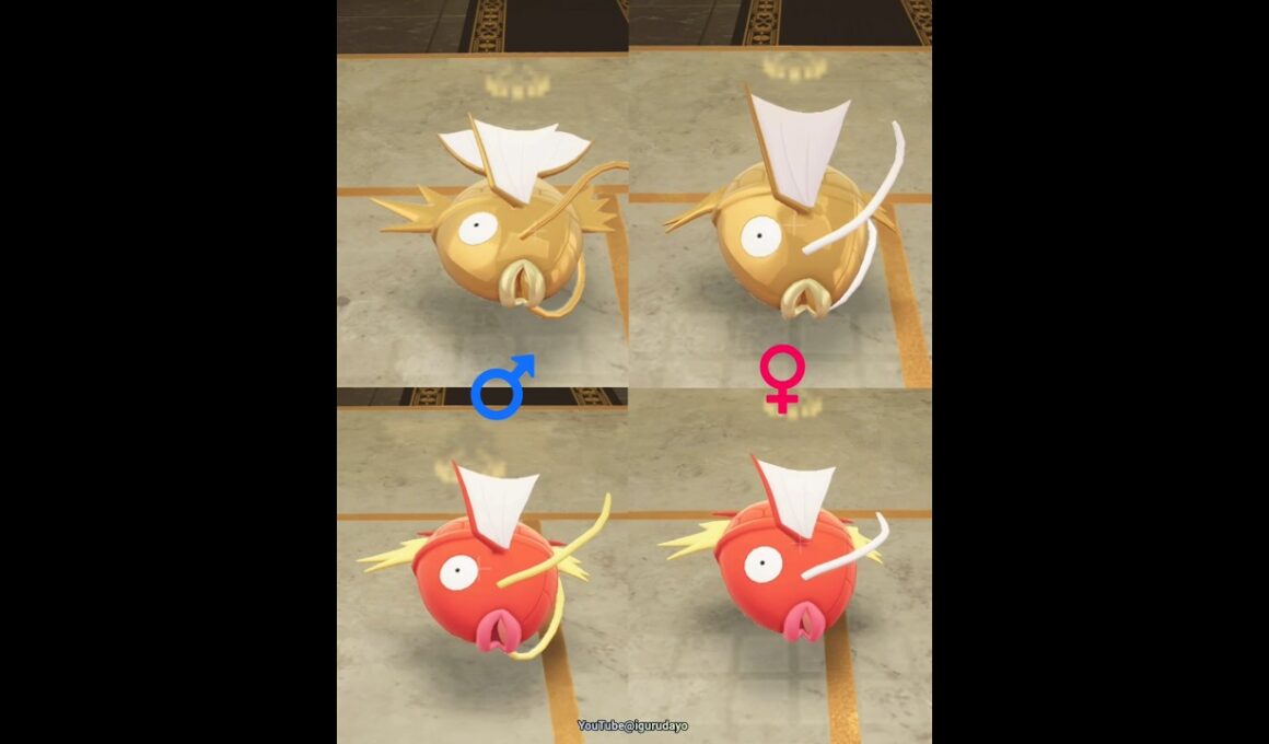 コイキング達🎶Magikarp #ポケモンza #pokemonlegendsza #pokemon