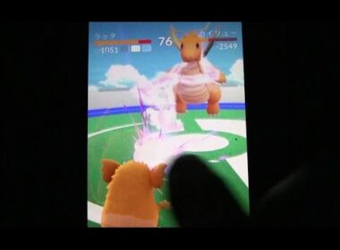 ラッタVSカイリュー2　壊滅！？　ポケモンGO　かじりーずの冒険