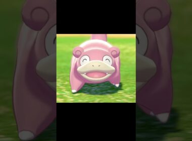 こちらに向かって歩いてくるヤドン　#Shorts
