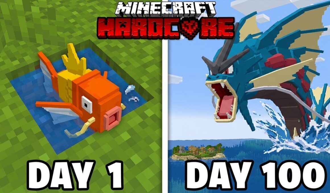 "コイキング"として海の中で生き残る世界【マイクラ】