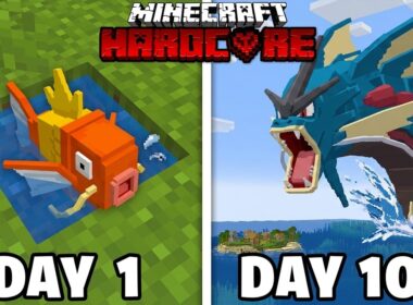 "コイキング"として海の中で生き残る世界【マイクラ】