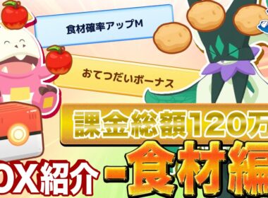 【ポケモンスリープ】色違い個体にAAA神個体…!? BOX紹介 食材得意編