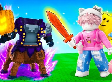 ブレインロットと戦ってラッキーブロックを盗むロブロックス..【ROBLOX】