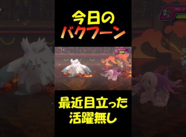 活躍できないのはトレーナーのせい #バクゾロ #バクゾロショート #バクフーン #ポケモンチャンピオンズ #pokemonchampions  #ポケモン #ダブルバトル #switch2