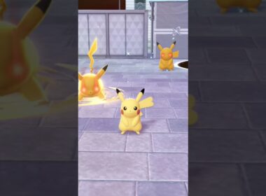 ピカチュウ、コゲチュウ、デカチュウ元気でちゅう【ポケモンレジェンズZA】#ポケモン #ポケモンza #色違い #pokemon #shorts