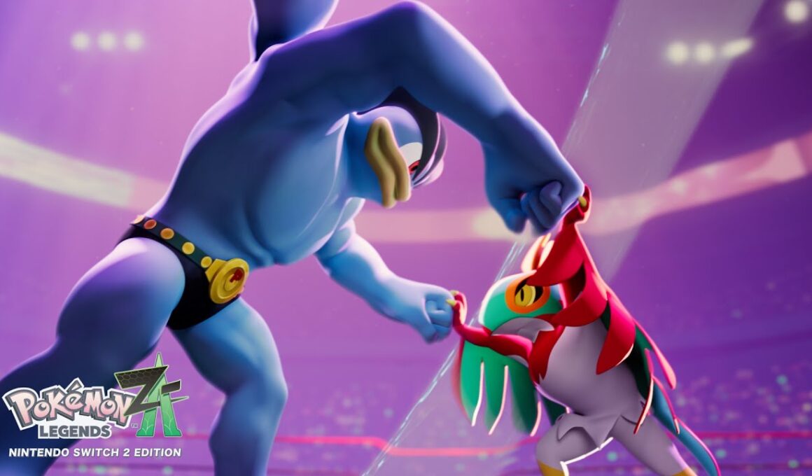 Pokémon Legends: Z-A - FULL MATCH: Hawlucha vs Machamp!