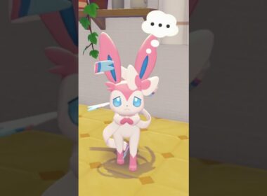 ブラッキーとニンフィアの恋の運命は…💗【ぽこポケアニメ】