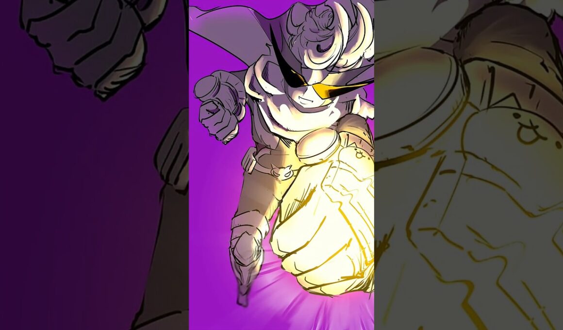 リクエストされたにゃんこ大戦争のキャラを描く～サンダージャック編～　 #にゃんこ大戦争