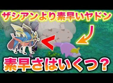 【検証】ザシアンより素早いガラルヤドンの素早さを調べたら衝撃の結果が判明したwww【鎧の孤島】