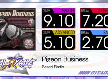【GITADORA】 Pigeon Business (MASTER ~ BASIC) Drum