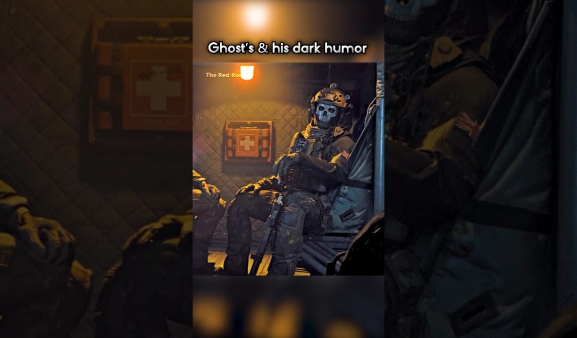 This is why Ghost’s humor is deadly😶‍🌫️💀 #shorts #gaming