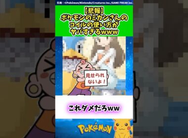 【悲報】ポケモンのミカンさんのコイルの使い方がヤバすぎるwww