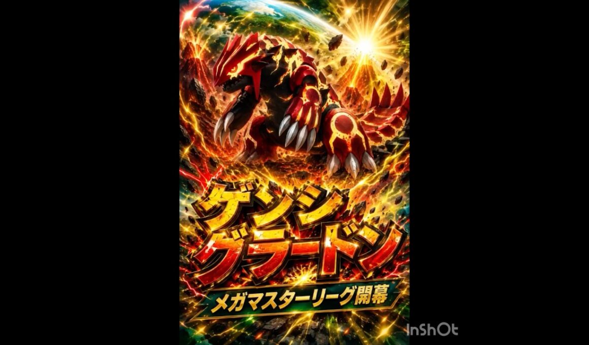 ゲンシグラードンがぱねぇ‼️