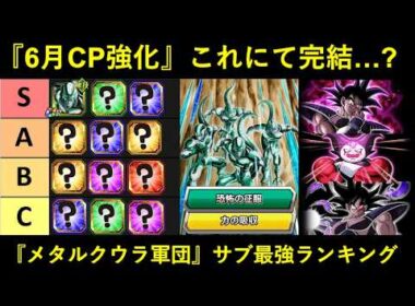 【ドッカンバトル】『メタルクウラ軍団サンド』サブキャラ最強ランキング