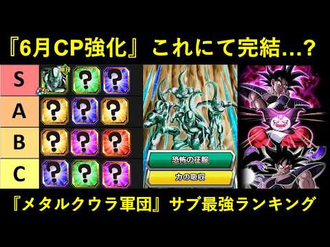 【ドッカンバトル】『メタルクウラ軍団サンド』サブキャラ最強ランキング