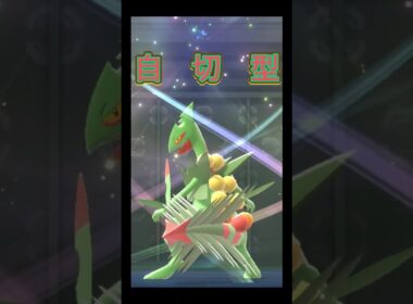 超高IQ型メガジュカインがやばすぎない【ポケモンチャンピオンズ】