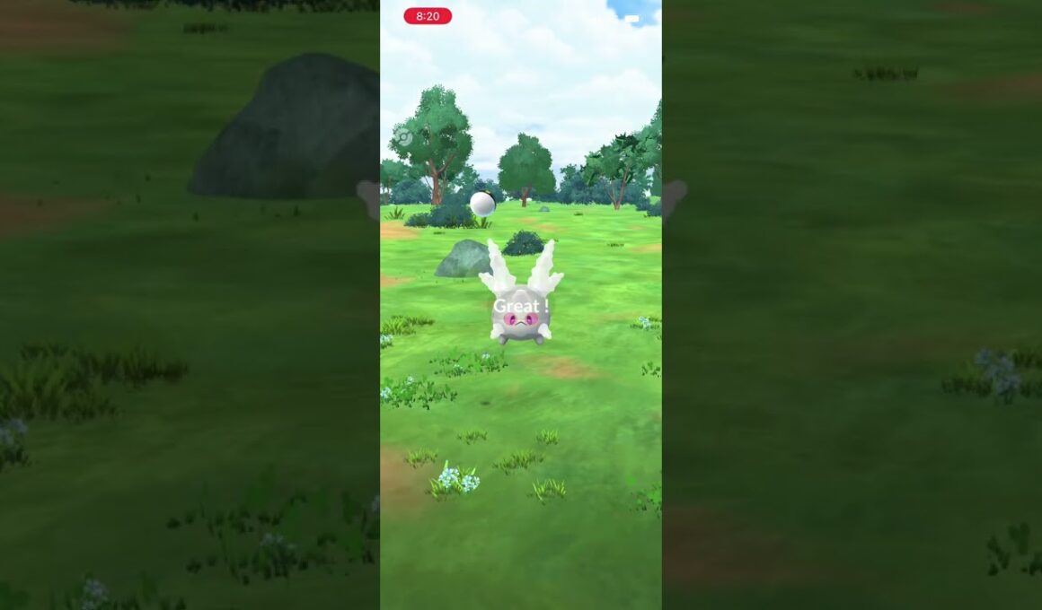 #ポケモンGO ガラルサニーゴ　色違い