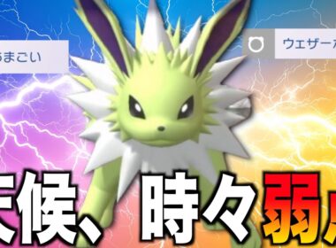 何故か氷技を打てる最強「サンダース」を使ったら色々大変な事になった【ポケモンチャンピオンズ】