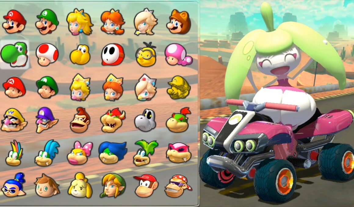 【マリオカート8 デラックス】アママイコがサーキットを舞う！可愛さ100%のレース